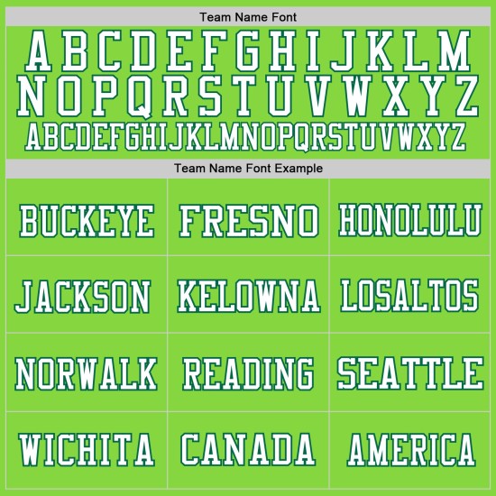 Custom Neon Green Kelly Green-White Mesh Authentic Football Jersey